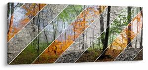 Slika - Menjava letnih časov (120x50 cm)