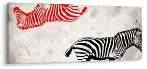 Slika - Zebre (120x50 cm)