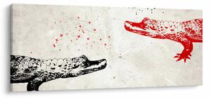 Slika - Krokodili (120x50 cm)