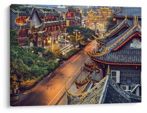 Slika - Qintai Road, Chengdu, Kitajska (70x50 cm)