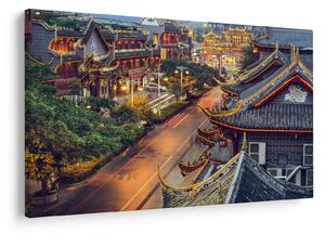 Slika - Qintai Road, Chengdu, Kitajska (90x60 cm)