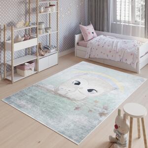 Dječji tepih s motivom preslatkih sovica Širina: 160 cm | Duljina: 220 cm
