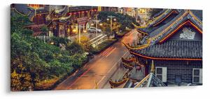 Slika - Qintai Road, Chengdu, Kitajska (120x50 cm)