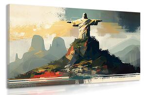 Slika kip Isusa Krista u Rio de Janeiru