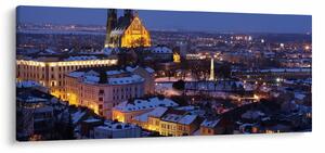 Slika - Katedrala sv. Petra in Pavla, Brno, Češka (120x50 cm)