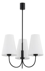 Argon 6268 - Viseći luster SAFIANO 3xE27/15W/230V crna