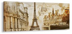 Slika - Pariški spomeniki (120x50 cm)