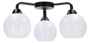 Nadgradni luster CALDERA 3xE27/60W/230V crna