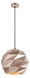 ITALUX PND-2424-1L-GD -Luster na sajli PALERMO 1xE27/40W/230V pr. 32 cm rose gold