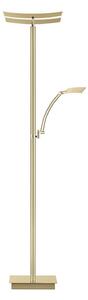 HELL Andy LED podna lampa, krem, visina 185 cm, metal, CCT, 3 svjetla, prigušiva, Bež, Dnevni boravak/blagovaonica, Metal, Svjetlo za čitanje