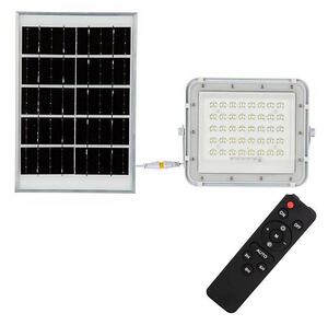 LED Vanjski solarni reflektor LED/10W/3,2V IP65 6400K bijela + DU