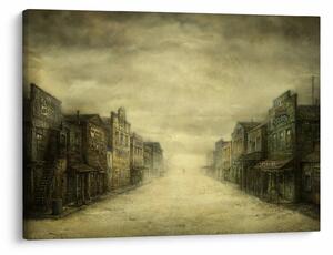 Podoba zahodnega mesta (70x50 cm)