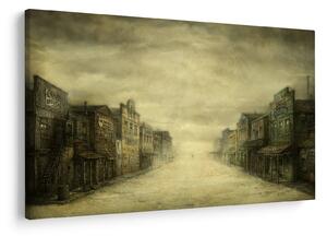 Podoba zahodnega mesta (90x60 cm)