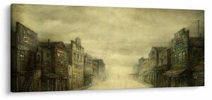 Podoba zahodnega mesta (120x50 cm)