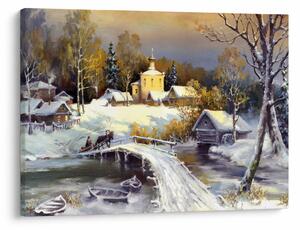 Slika - Zimsko mesto (70x50 cm)