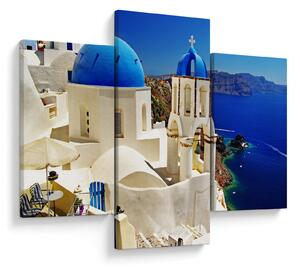 Slika - Santorini, Grčija (90x60 cm)