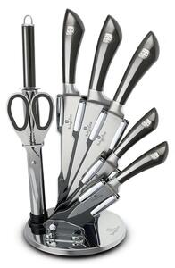 BerlingerHaus - Set noževa od nehrđajućeg čelika na stalku 7 kom crna