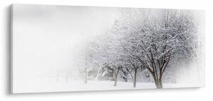 Slika - Zimska ulica (120x50 cm)