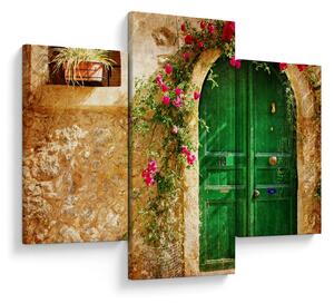 Slika starih vrat (90x60 cm)