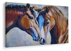 Slika - Zaljubljeni konji (90x60 cm)