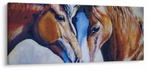 Slika - Zaljubljeni konji (120x50 cm)