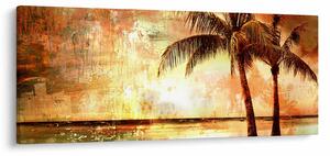 Slika - Palme na plaži (120x50 cm)