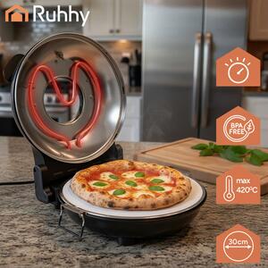 JAKS Električna peć za pizzu Ruhhy 420 °C