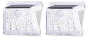 Aigostar - SET 2x LED Vanjska solarna svjetiljka sa senzorom LED/1,48W/3,7V IP65