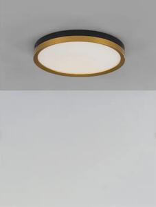 CANTRIA PLAFONSKA SVJETILJKA LED 31W/3000K/1916lm/IP20/CRNA & ZLATNA NL9695236