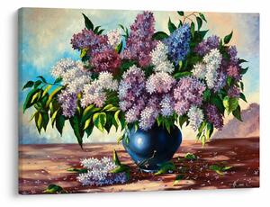 Slika - Šopek lila (70x50 cm)