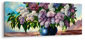 Slika - Šopek lila (120x50 cm)