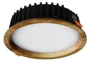 APLED - LED Ugradbena RONDO WOODLINE LED/12W/230V 3000K pr. 20 cm jasen masivni