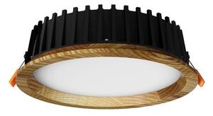 APLED - LED Ugradbena RONDO WOODLINE LED/6W/230V 4000K pr. 15 cm jasen masivni