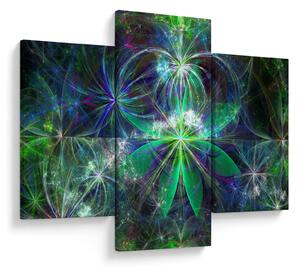 Slika - Abstraktne geometrijske oblike (90x60 cm)