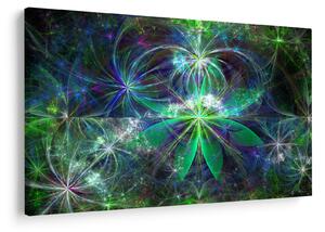 Slika - Abstraktne geometrijske oblike (90x60 cm)