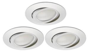 Briloner 8309-039 - SET 3x LED Prigušiva svjetiljka za kupaonicu LED/5W/230V IP23