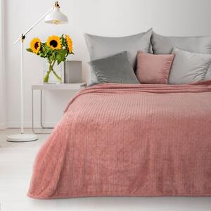 Originalni ružičasti pokrivač s geometrijskim uzorkom Širina: 70 cm | Duljina: 160 cm