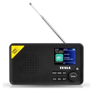 TESLA Electronics - Radio DAB+ FM 5W/1800 mAh crna