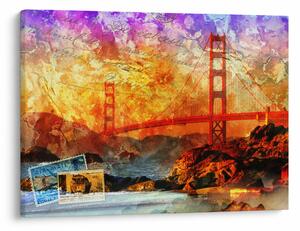Slika - Golden Gate, San Francisco, Kalifornija (70x50 cm)