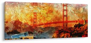 Slika - Golden Gate, San Francisco, Kalifornija (120x50 cm)