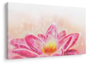 Slika lotosovega cveta (90x60 cm)