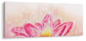 Slika lotosovega cveta (120x50 cm)