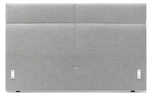 Black Friday - Svijetlo sivi tapecirani bračni krevet s podnicom 160x200 cm Elyna – Bobochic Paris