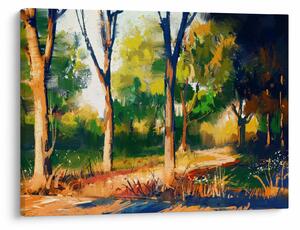 Podoba gozda v poletnem soncu, slika (70x50 cm)