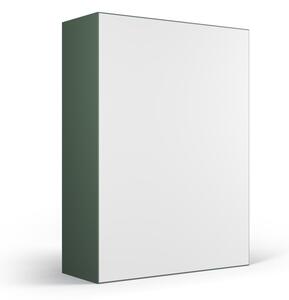 Zeleni ormar s ogledalom 147x200 cm Burren - Cosmopolitan Design