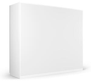 Bijeli ormar s ogledalom i kliznim vratima 250x215 cm Lisburn - Cosmopolitan Design