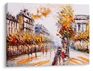 Slika - Ulica v Parizu (70x50 cm)