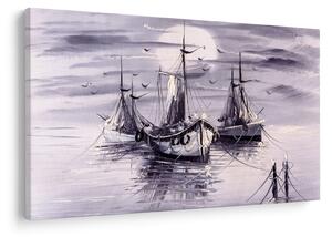 Slika - Port, oljna slika (90x60 cm)