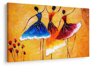 Slika - Oljna slika, balerine (90x60 cm)