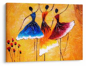 Slika - Oljna slika, balerine (70x50 cm)